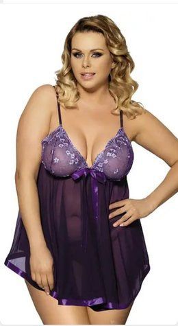 Сексуальный пеньюар XL-6XL Сексуальное женское белье. Эротическое белье хл-6хл &nbsp;20735 фото